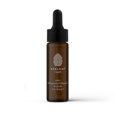 XRELEAF Liquid Mitragynine Enhanced Kratom Extrakt 5 ml